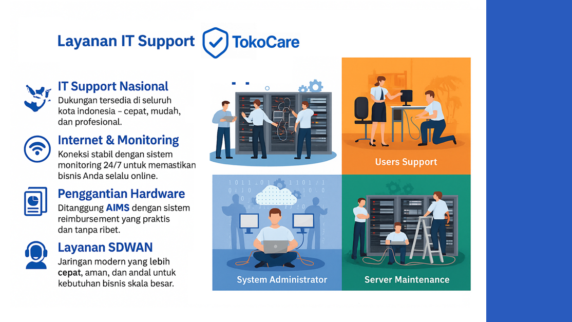 Banner layanan jasa drone Tokocare 5